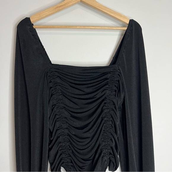 Free People Meant To Be Bodysuit Black size large - Picture 5 of 10